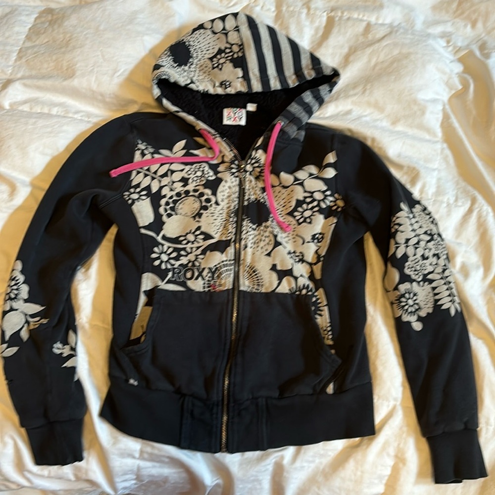 Roxy lined sweatshirt size L